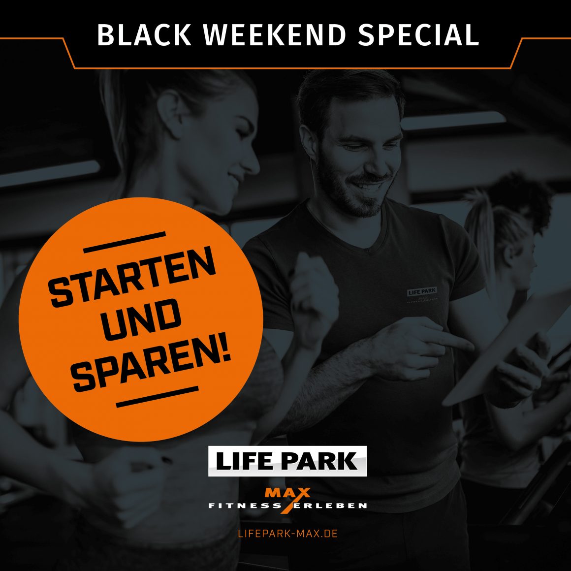 STARTEN & SPAREN — Black Weekend Vorteil nutzen