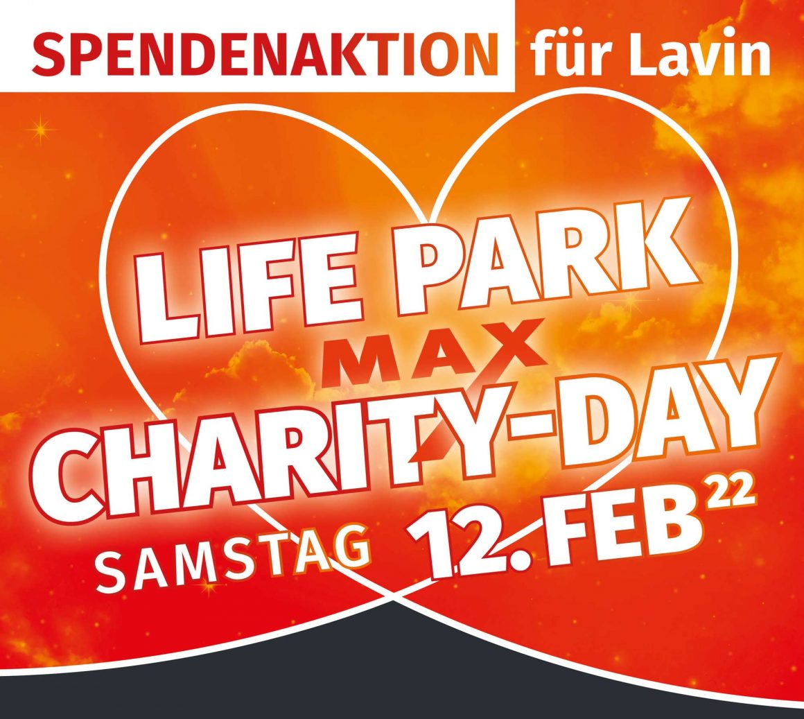 LIFEPARK MAX Charity Day · Samstag 12. Februar 2022