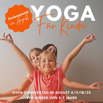 Yoga für Kinder · Ferienspecial im August