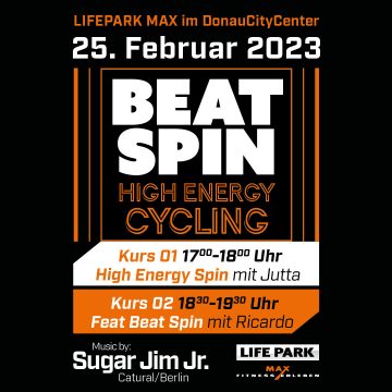 BEAT SPIN · HIGH ENERGY CYCLING